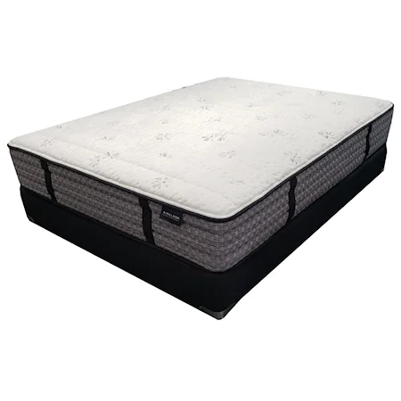 Twin Extra Long Firm Pocketed Coil Mattress and 5" Low Profile Boxspring